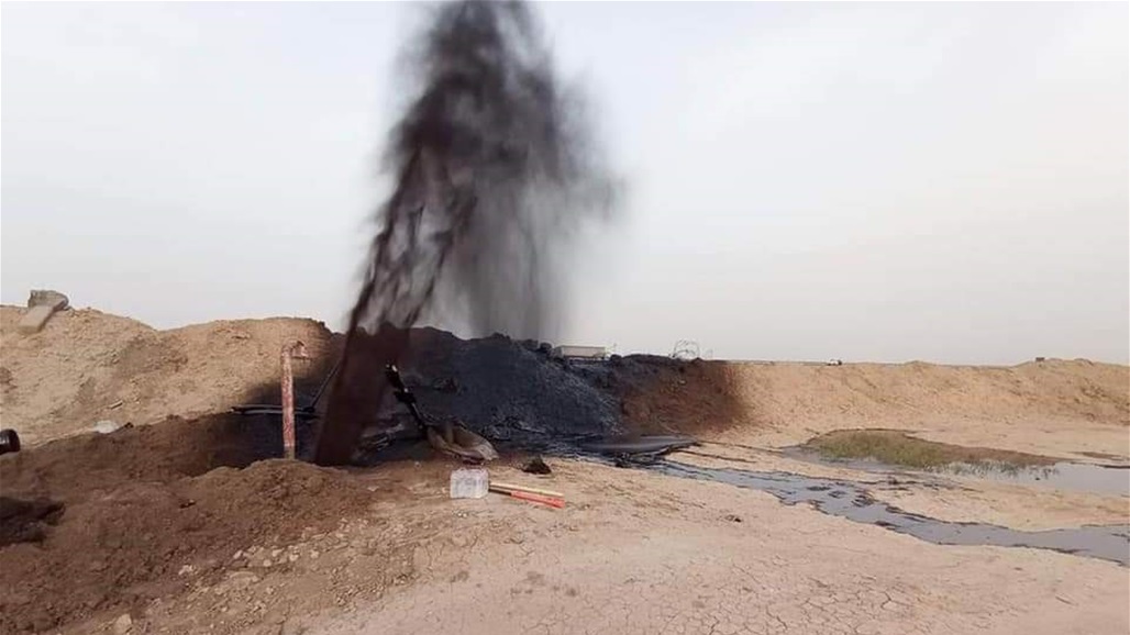 بالصور: ضبط عملية سرقة للنفط الخام من خط الانبوب الناقل في ذي قار