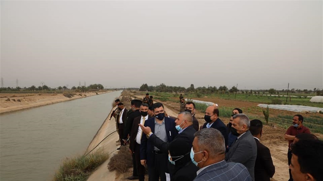 الموارد المائية: محطة مشروع نهر خريسان ستوفر المياه الى بعقوبة