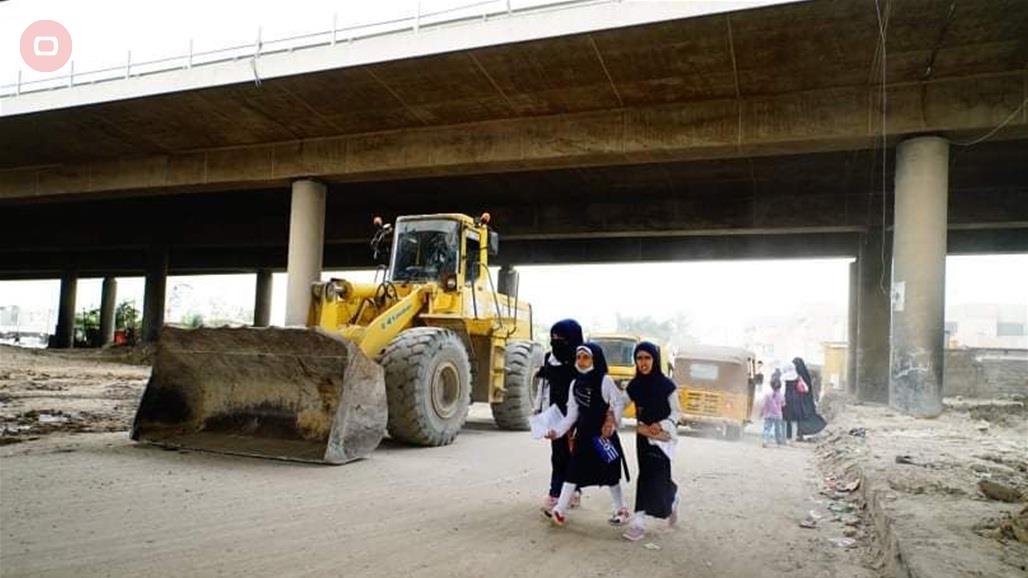 بالصور: اعادة افتتاح شوارع مهمة في منطقة الشعلة ببغداد
