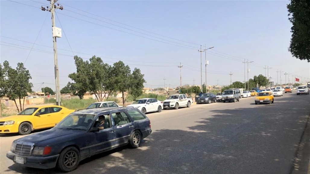 بالصور: اغلاق محطات الوقود في الناصرية بعد نفاذ المخزون