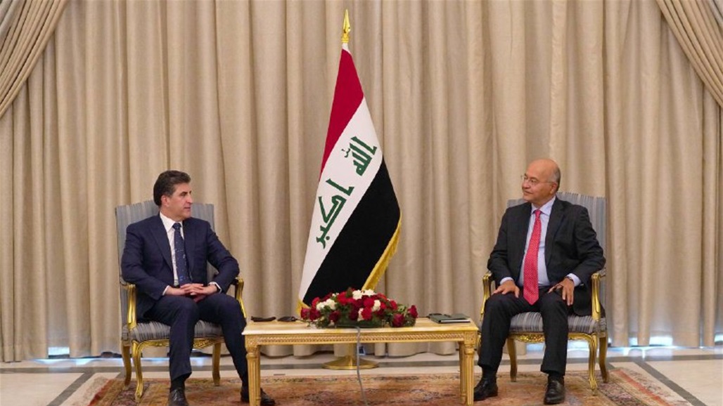 صالح والبارزاني يؤكدان أهمية تنفيذ بنود الموازنة