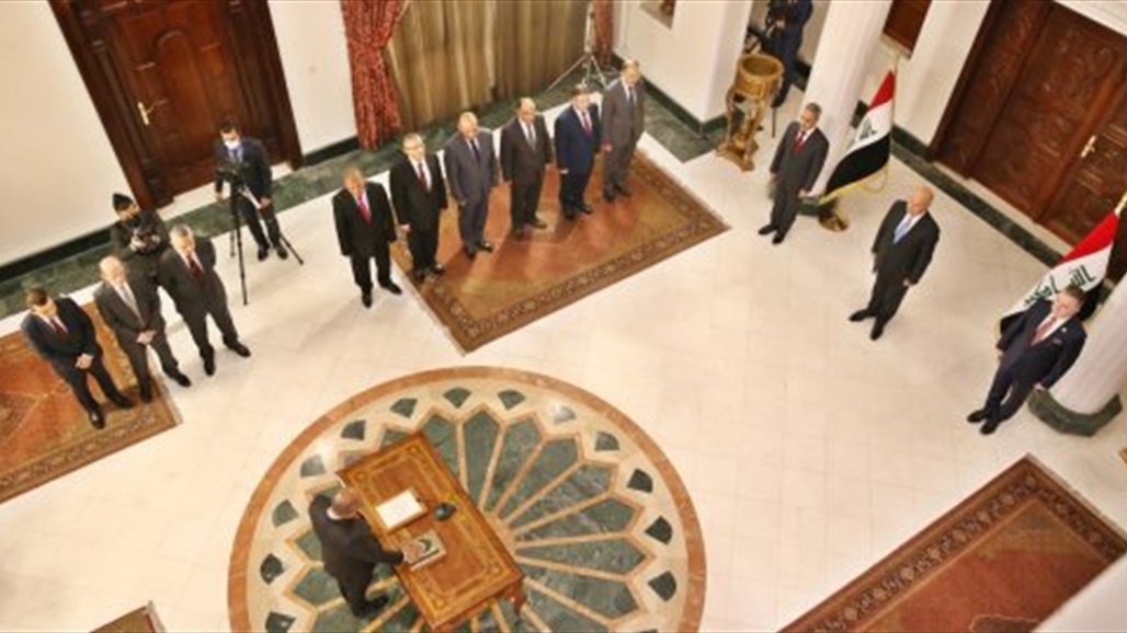 رئيس وأعضاء المحكمة الاتحادية يؤدون اليمين الدستوري أمام رئيس الجمهورية