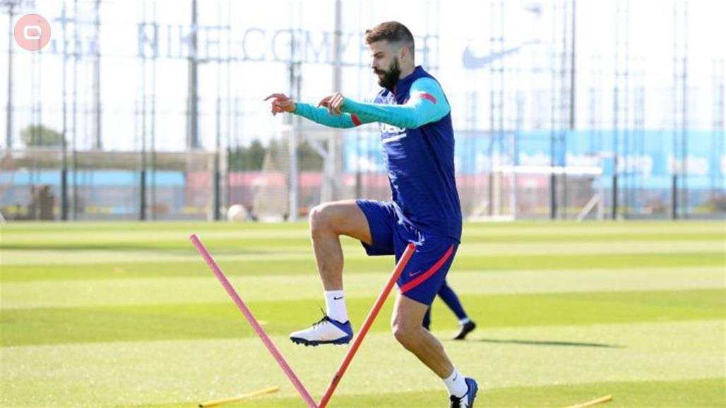 الإصابة تهدد مشاركة بيكيه في نهائي كأس الملك