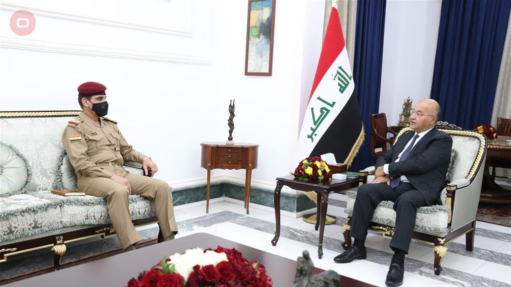 صالح يؤكد لرئيس أركان الجيش ضرورة تعزيز قدرات أجهزة الأمن لمواجهة التحديات