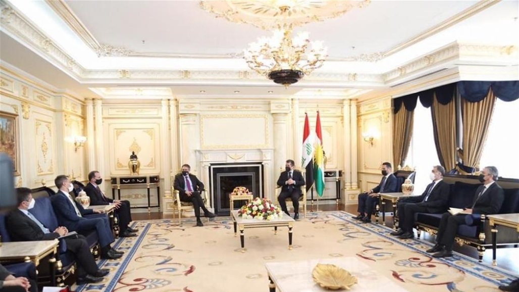 The Kurdistan government is discussing with an American delegation the upcoming Iraqi elections and the Sinjar agreement