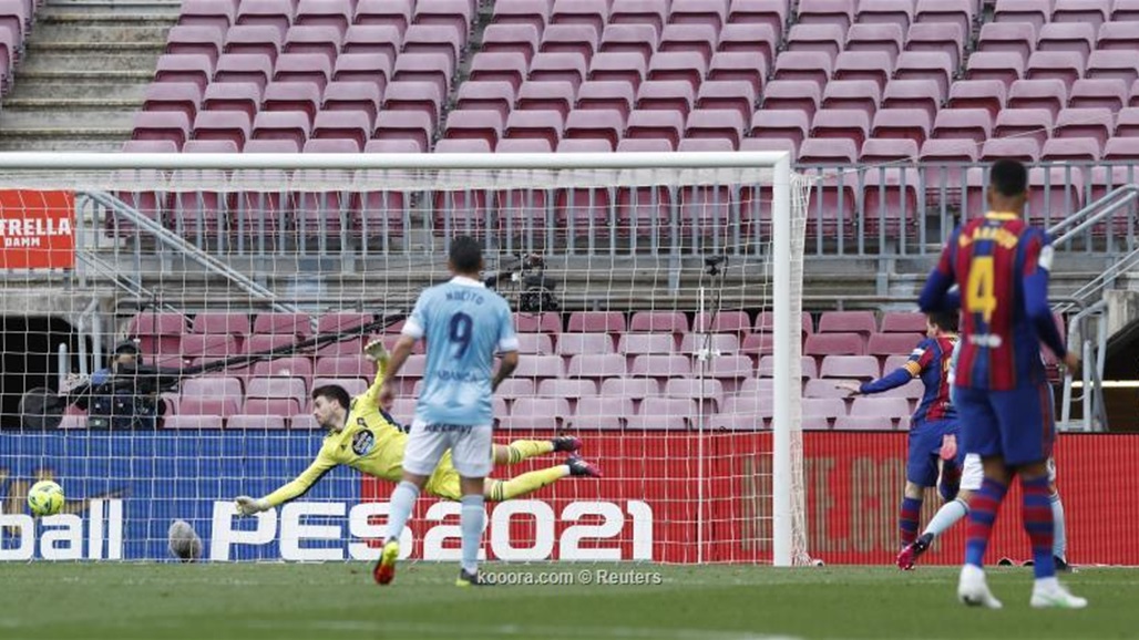 سيلتا فيجو يُقصي برشلونة من سباق الليجا بفوز قاتل