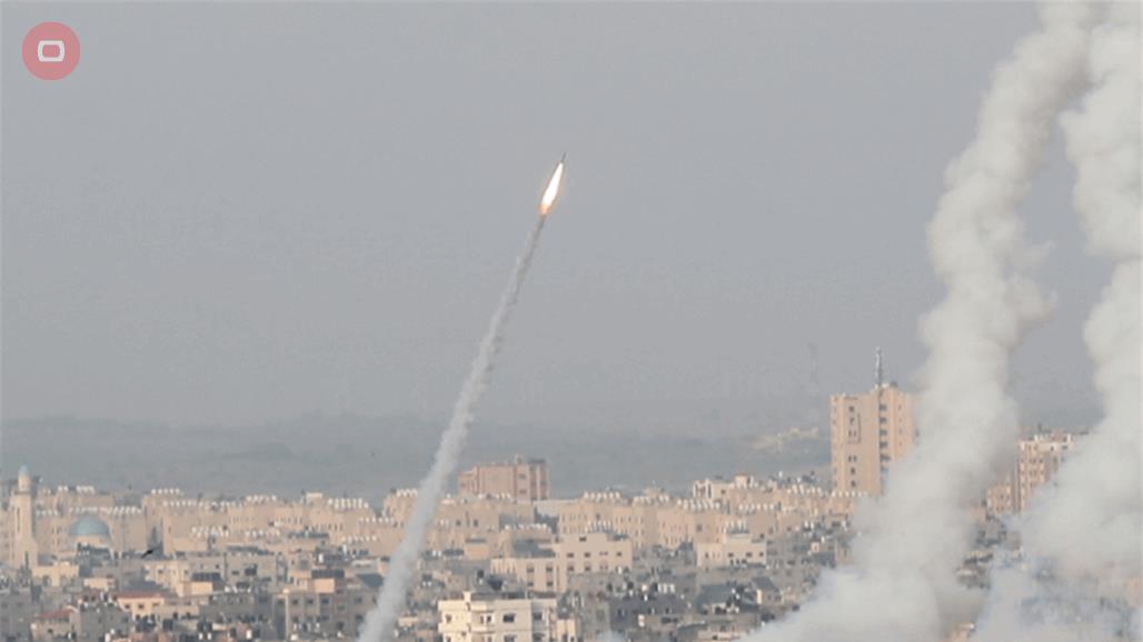 الفصائل الفلسطينية تستهدف بارجة وتصيب مبنى بشكل مباشر داخل اسرائيل