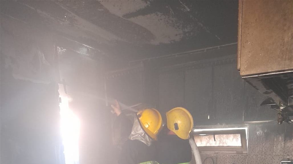 تسرب للغاز يتسبب بحريق في مجمع بسماية والاطفاء يعالج الموقف