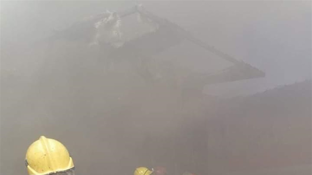 بالصور: الدفاع المدني تعلن السيطرة على حريق في سوق الرحمانية ببغداد