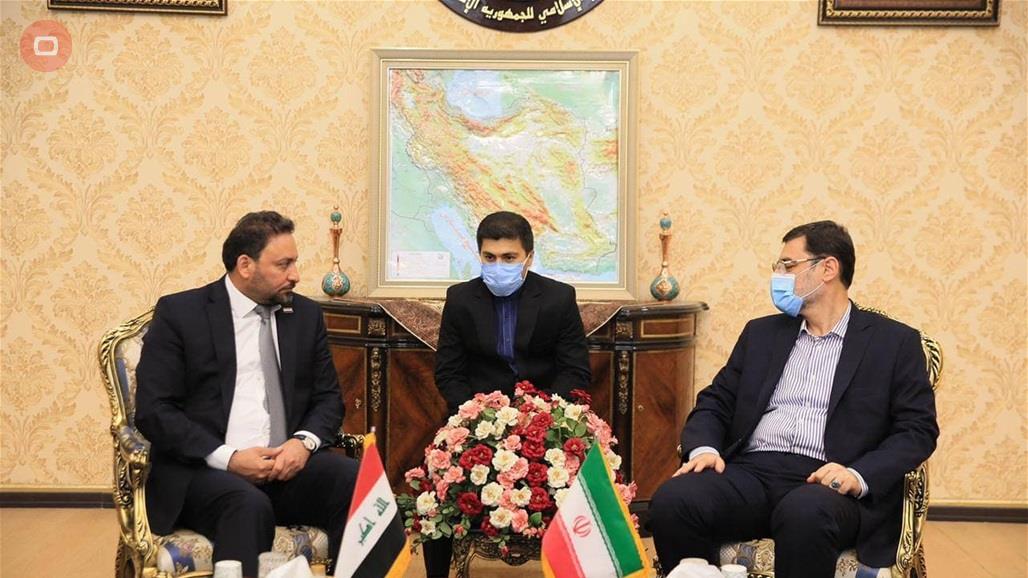 الكعبي يبحث في ايران تعزيز التبادل التجاري وتطوير العلاقات