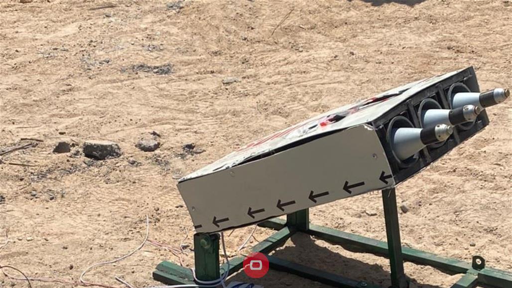 Photo: Dismantling a missile launcher in Baghdad