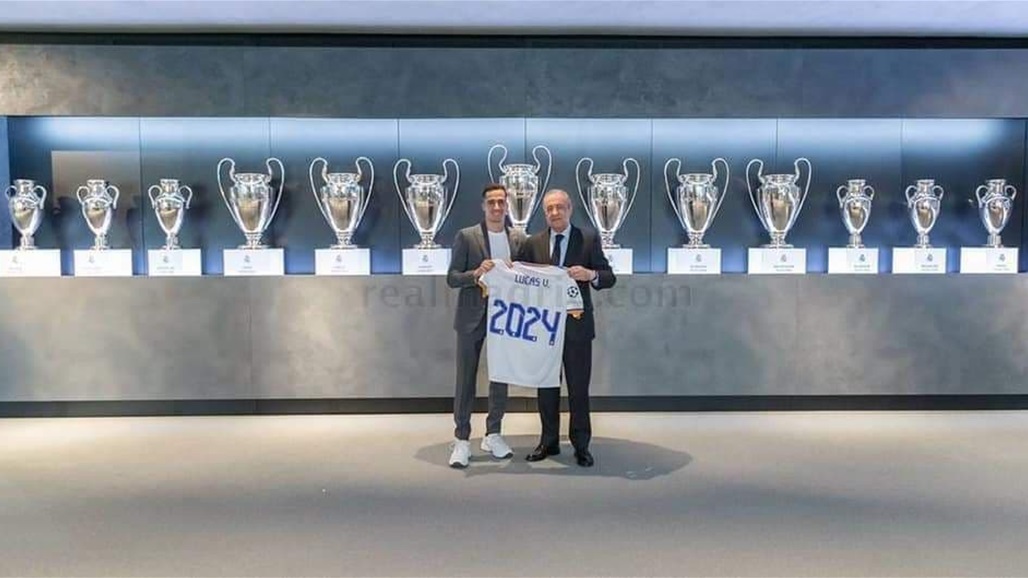 ريال مدريد يمدد عقد لوكاس فاسكيز حتى 2024