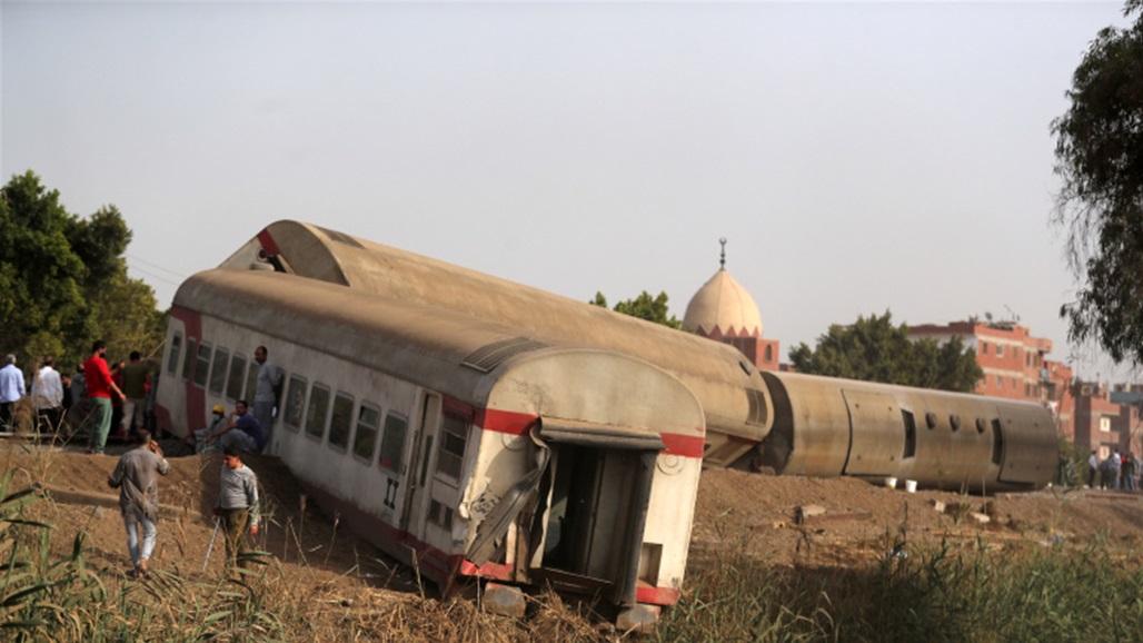 حادث قطار يسفر عنه عدة اصابات في مصر
