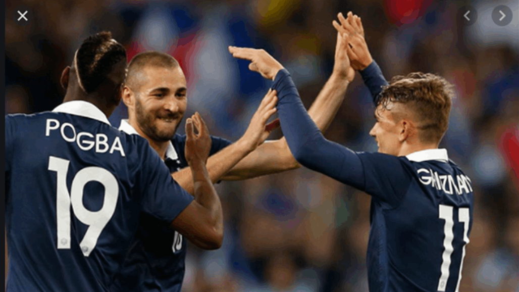 بنزيما سعيد بعودته لمنتخب "الديوك"
