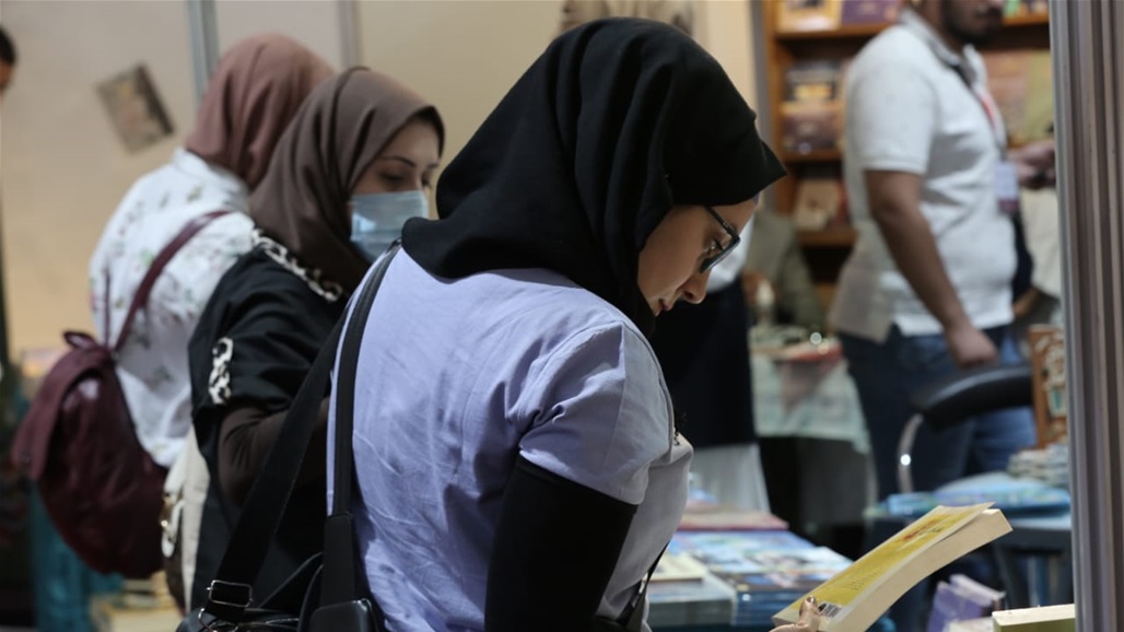 صور من داخل معرض بغداد الدولي للكتاب بعد افتتاحه اليوم 
