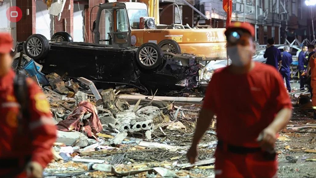 بالفيديو.. انفجار غازي "ضخم" يودي بحياة العشرات وجرح المئات في الصين