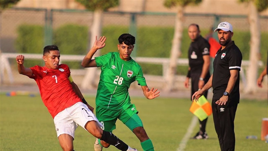 شباب العراق يخسرون ودية مصر