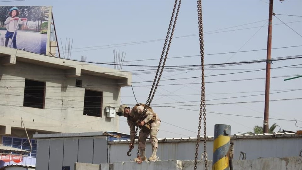 بالصور: الغنام يعلن رفع سيطرة جديدة في الانبار