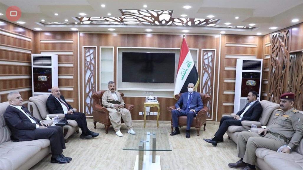 وزير الداخلية يبحث مع وفد كردي تعزيز الأمن في المناطق الحدودية