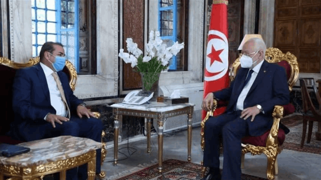 الحلبوسي يدعو نظيره التونسي الى زيارة العراق