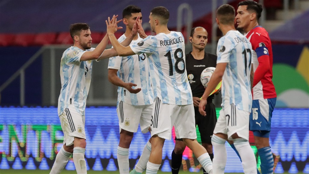 الأرجنتين في دور الثمانية لكوبا أمريكا بالفوز على باراجواي