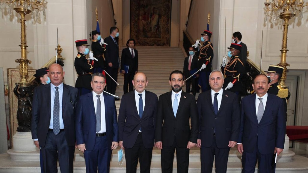 الحلبوسي يؤكد للورديان أهمية استمرار فرنسا بدعم العراق 