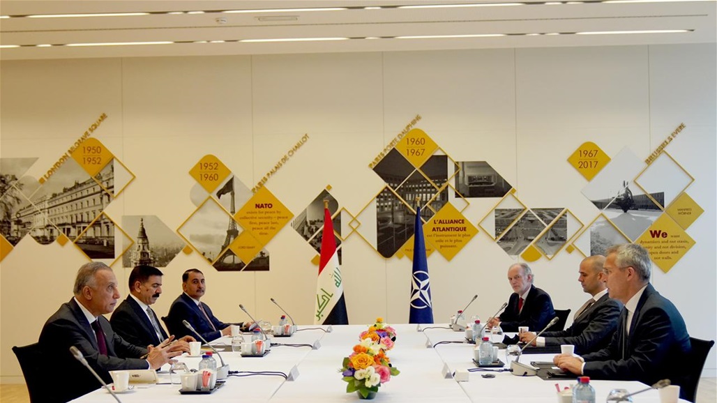 الكاظمي يبحث علاقات التعاون والشراكة بين العراق ودول الناتو