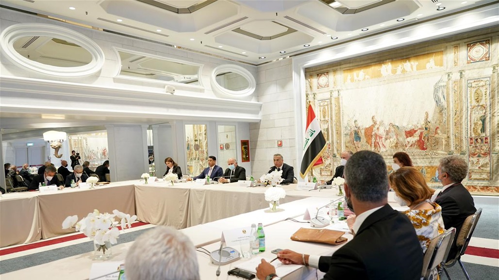 الكاظمي يؤكد العمل على افتتاح خط طيران مباشر بين بغداد وروما