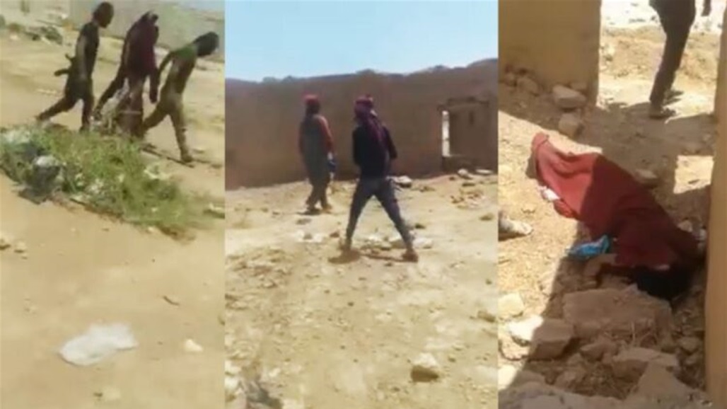 فيديو جريمة قتل وحشية لفتاة على يد أهلها 