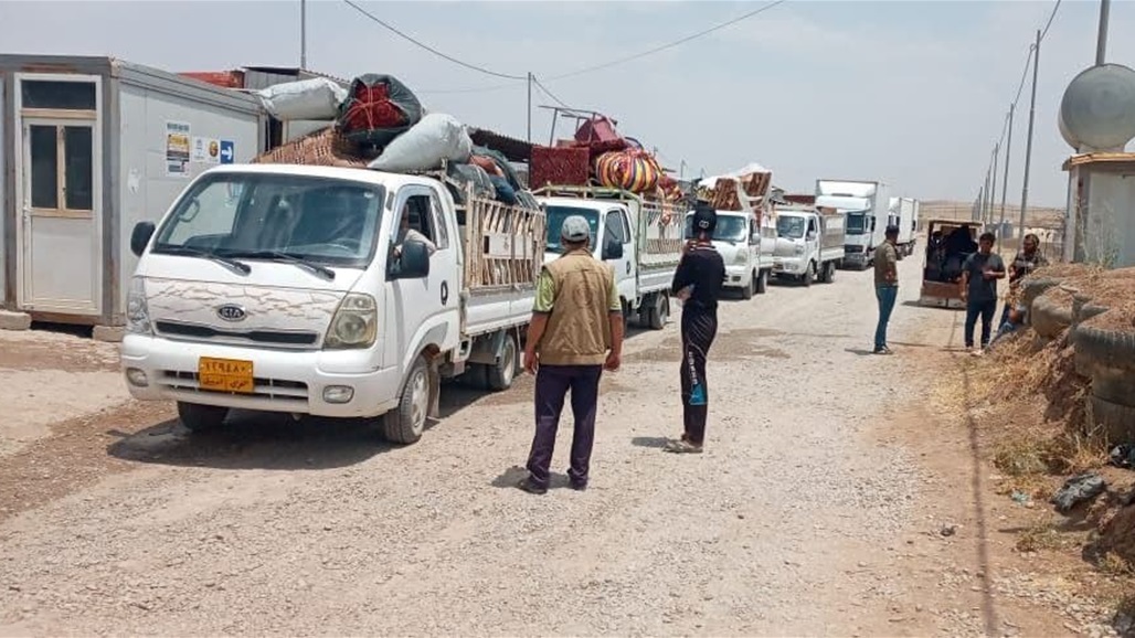 الهجرة تعلن عودة وجبة جديدة من النازحين إلى مناطقهم الأصلية