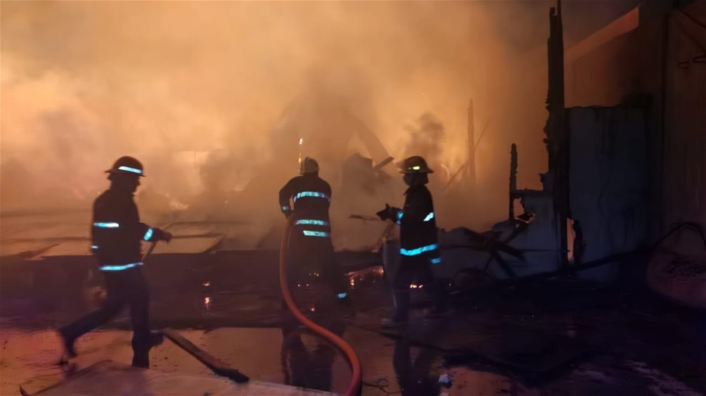 اندلاع حريق داخل "مطار المثنى" وسط بغداد