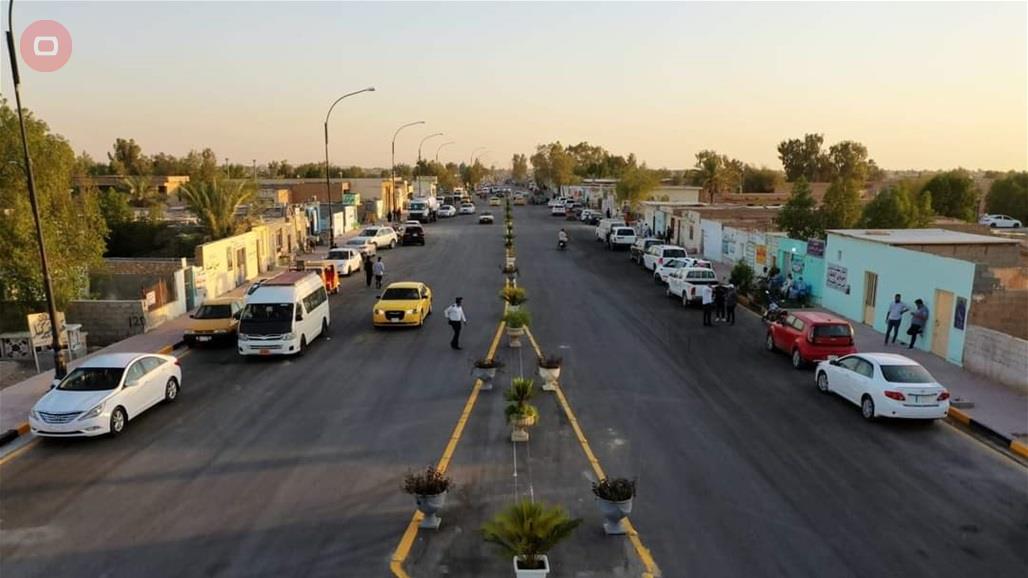 بالصور.. افتتاح شوراع مقبرة جنة كربلاء بعد تأهيلها
