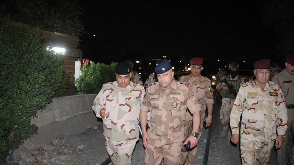 قائد عمليات بغداد يشرف على تنفيذ الخطة الأمنية الخاصة بعيد الأضحى