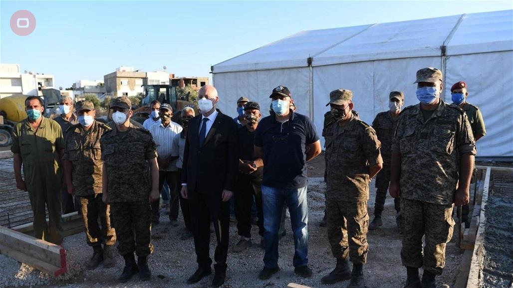 بعد تأزم الوضع في تونس.. الجيش يتولى ادارة ازمة كورونا بأمر من الرئيس