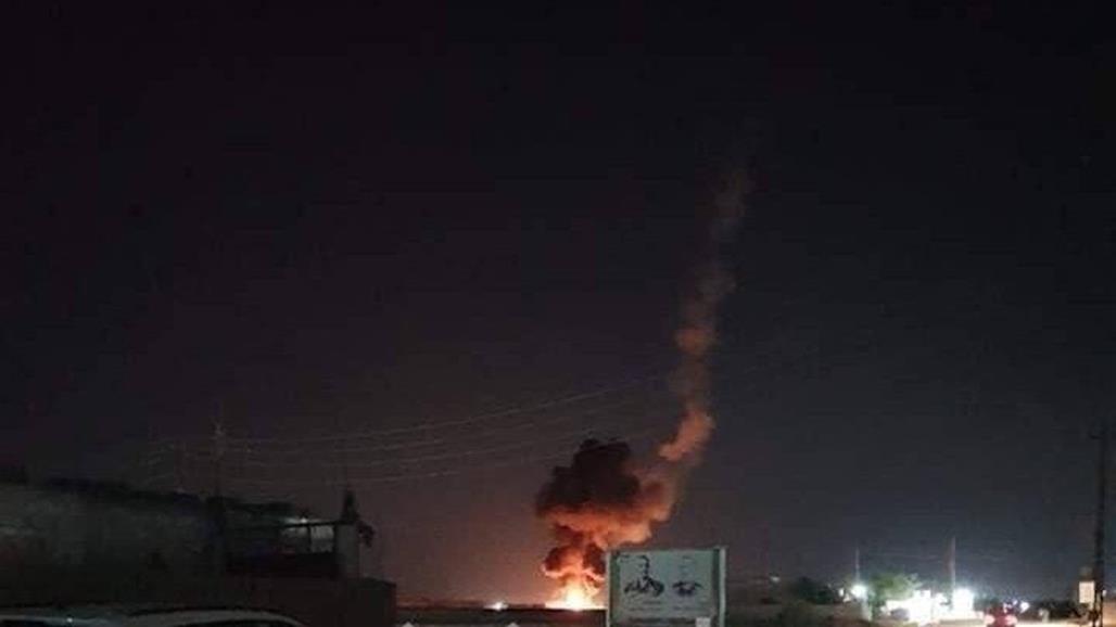 فيديو يوثق اللحظات الأولى بعد تحطم الطائرة العسكرية في صلاح الدين