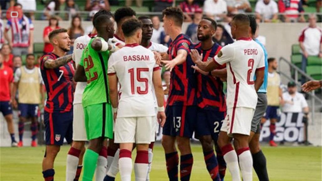 شاهد.. قطر تخفق ببلوغ نهائي "الكأس الذهبية" بالخسارة امام أمريكا