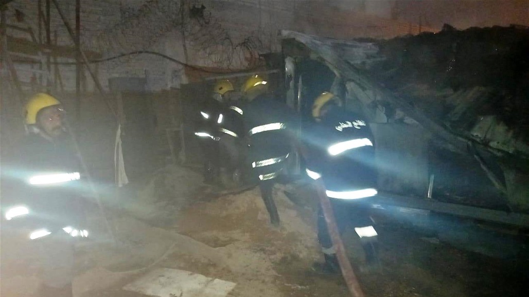 توضيح من شرطة كربلاء بعد حريق في دائرة عسكرية بالمحافظة
