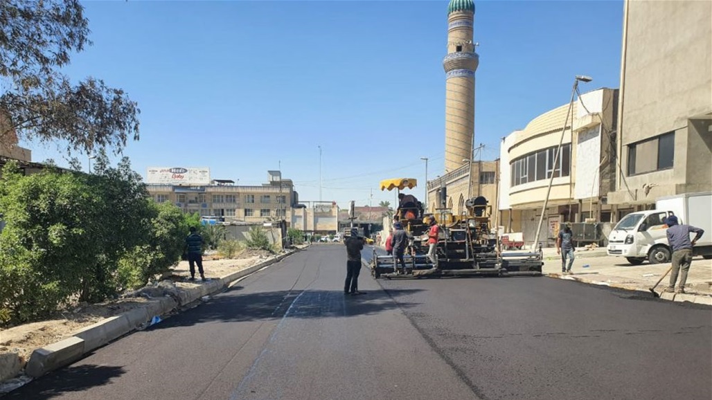 أمانة بغداد تعلن الشروع بإعمار شارع رئيس في مدينة الصدر
