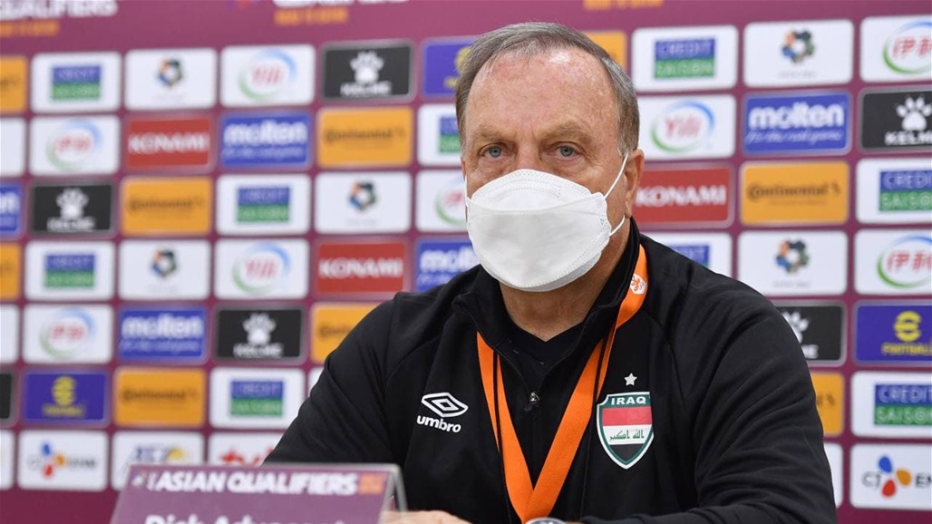 أدفوكات يؤكد عزمه على قيادة العراق إلى كأس العالم