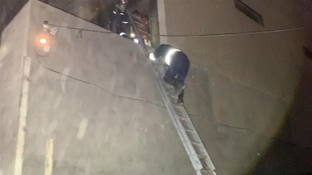 اندلاع حادث حريق وسط بغداد