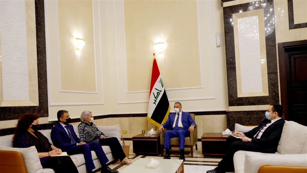 الكاظمي وبلاسخارت يبحثان استعدادات العراق للعملية الانتخابية