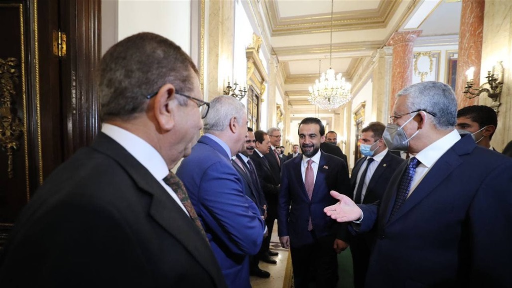 الحلبوسي يؤكد لنظيره المصري حرص العراق على توطيد علاقاته مع أشقائه