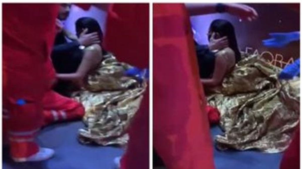 سقوط رحمة رياض في حفل الموريكس دور (فيديو)