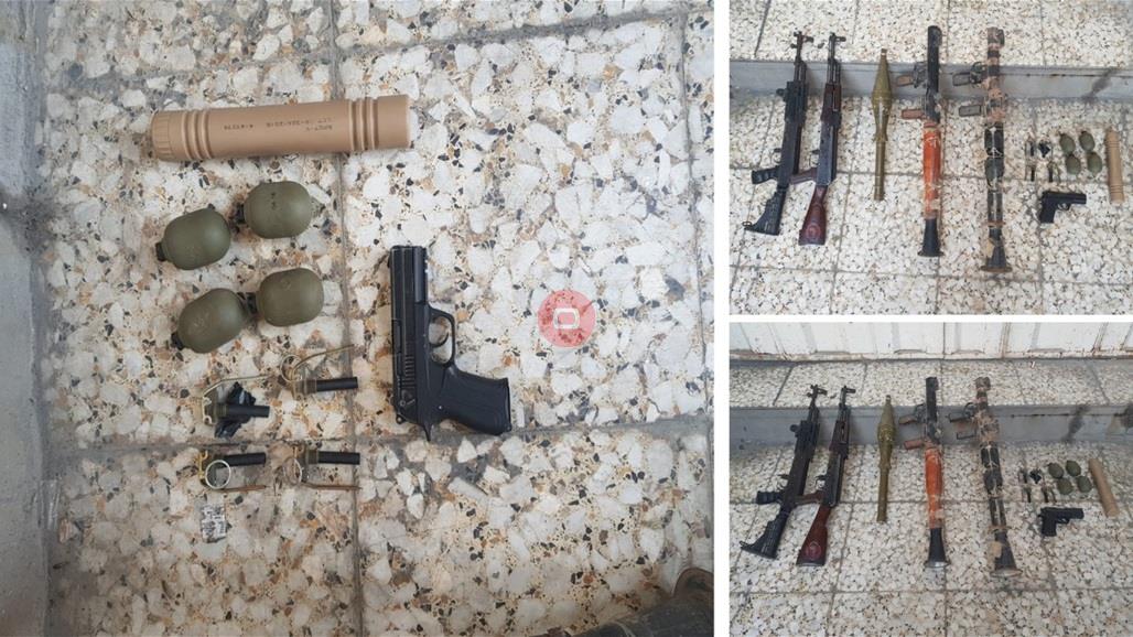 اعتقال 11 متهما بنزاع عشائري ومصادرة اسلحتهم في منطقة الكمالية