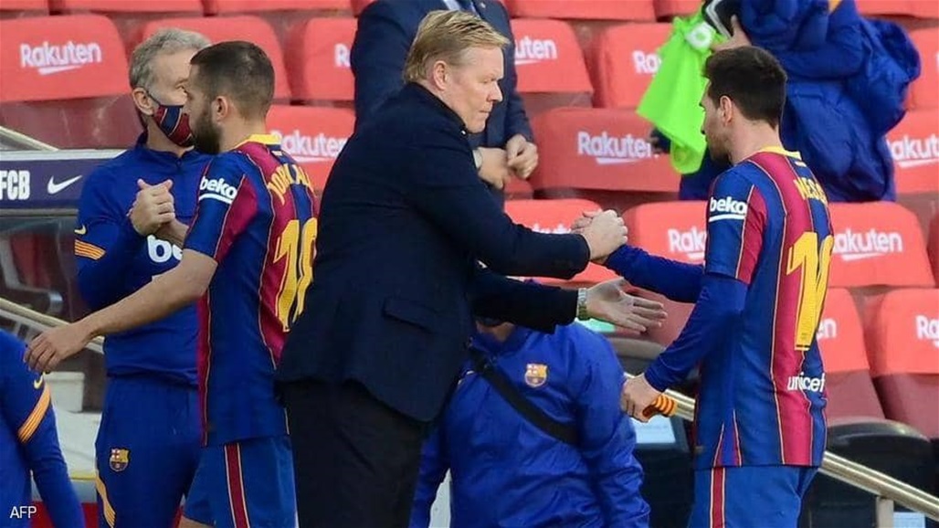 مدرب برشلونة: ميسي كان "طاغية" في النادي