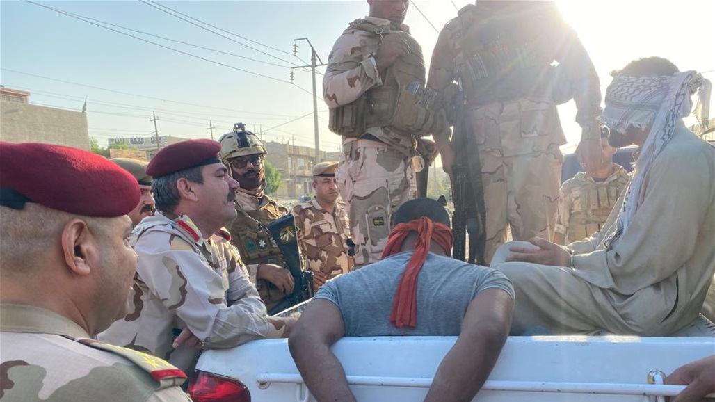 اعتقال 5 اشخاص على خلفية نزاع عشائري بين قبيلتين شمالي بغداد (صور)