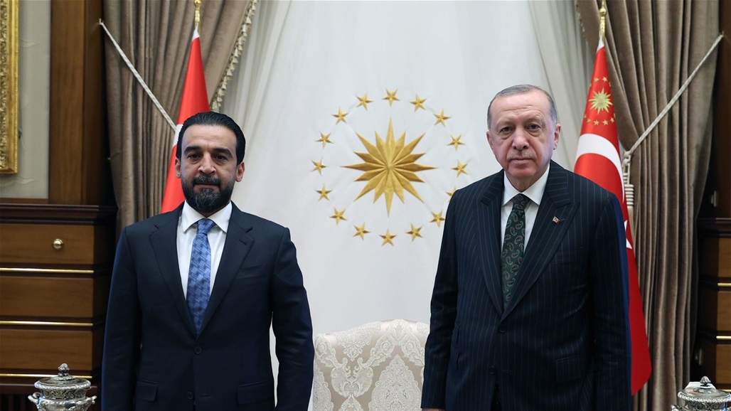 الحلبوسي يلتقي أردوغان في أنقرة