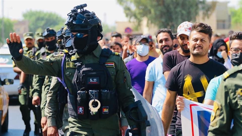 انطلاق ست تظاهرات في مناطق متفرقة من بغداد (صور)