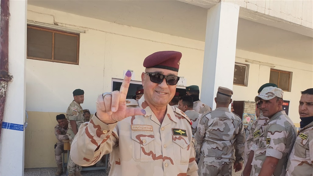 بالصور.. اقبال كثيف على التصويت الخاص من قبل القوات الامنية