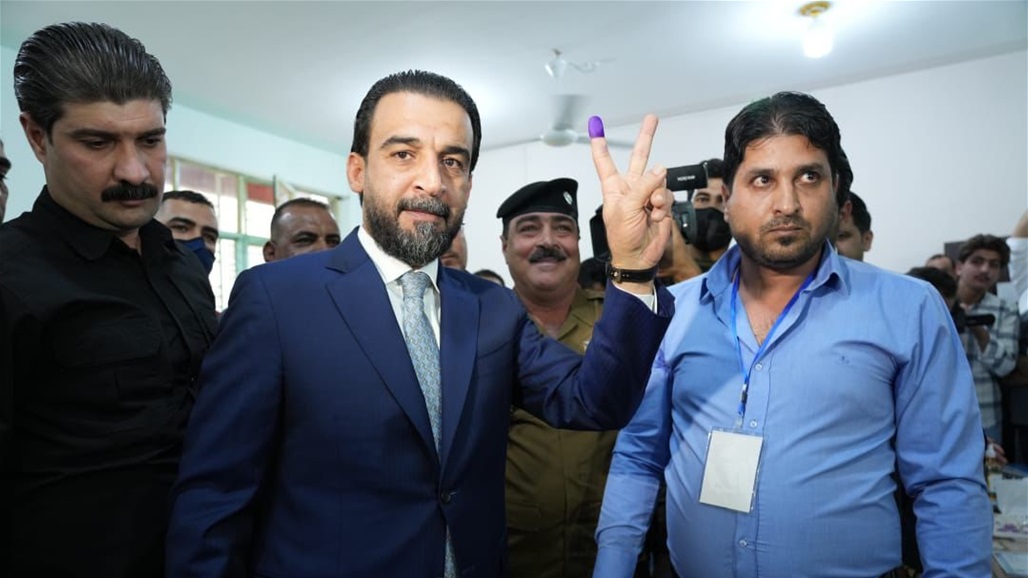 انتخابات 2021.. الحلبوسي يدلي بصوته في الانبار